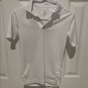 Classic White Kids Polo Shirt